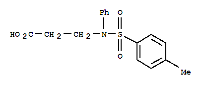 3-[苯基-(甲苯-4-磺酰基)-氨基]-丙酸
