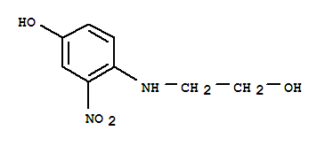 3-硝基-4-(2-羟乙氨基)苯酚