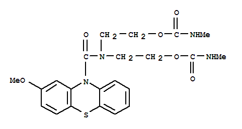 N,N-二(2-(((甲基氨基)羰基)氧基)乙基)-2-甲氧基-10H-吩噻嗪-10-甲酰胺