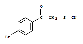 2-(4-溴苯基)-2-氧代硫氰酸乙酯