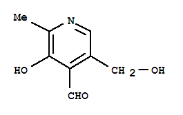 吡哆醛; 3-羟基-5-羟甲基-2-甲基吡啶-4-甲醛