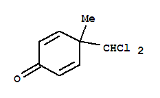 4-二氯甲基-4-甲基-2,5-环己烷二酮
