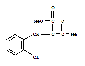 2-乙酰基-3-(2-氯苯基)-丙烯酸甲酯