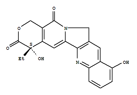 10-羟基喜树碱; 4-乙基-4,10-二羟基-1H-吡喃并[3',4':6,7]中氮茚并[1,2-b]喹啉-3,14(4H,12H)-二酮