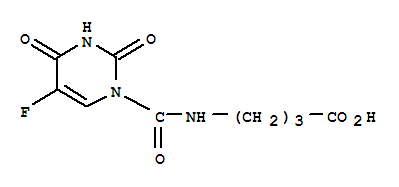 1-(3-羧基丙基氨基甲酰)-5-氟尿嘧啶