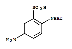 2-(乙酰氨基)-5-氨基-苯磺酸