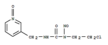 1-(2-氯乙基)-1-亚硝基-3-(3-吡啶甲基-1-氧基)脲