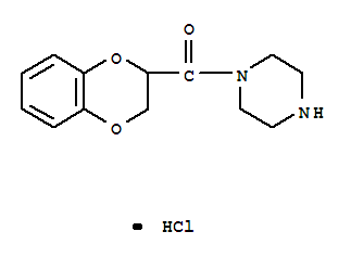 N-[(1,4-苯并二噁烷-2-基)羰基]哌嗪盐酸盐