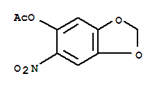 (6-硝基苯并[1,3]二氧杂环戊烯-5-基)乙酸酯