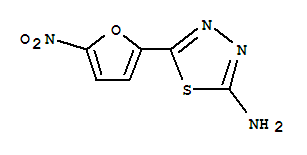 5-(5-硝基-2-呋喃基)-1,3,4-噻二唑-2-基胺