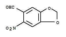 6-硝基-3,4-亚甲基二氧苯甲醛