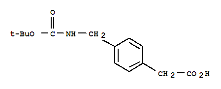 N-叔丁氧羰基-(4-氨基甲基苯基)乙酸