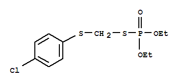 S-(4-氯苯基硫代)甲基O,O-二乙基硫代磷酸酯