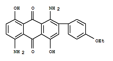1,5-二氨基-2-(4-乙氧苯基)-4,8-二羟基蒽并醌