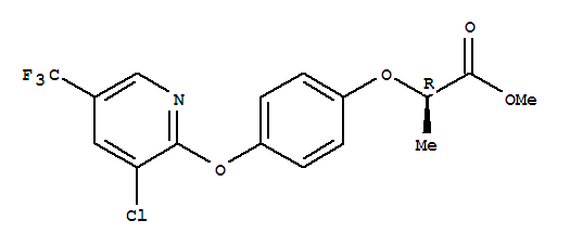 phenoxy)-propanoic acid methyl ester 2-[4-(3-氯-5-三氟甲基-2-吡啶氧基)苯氧基]丙酸甲酯 