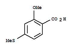 2-甲氧基-4-(甲硫基)苯甲酸