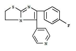 6-(4-氟苯基)-5-(4-吡啶基)-2,3-二氢咪唑并[2,1-b]-噻唑