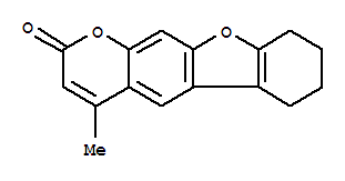 4-甲基-6,7,8,9-四氢-[1]苯并呋喃并[3,2-g]苯并吡喃-2-酮