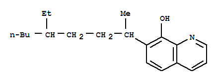 7-(4-乙基-1-甲基辛基)-8-羟基喹啉