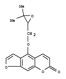 4-(3,3-二甲基环氧乙烷-2-基)甲氧基)-7H-呋喃[3,2-g]苯并吡喃-7-酮