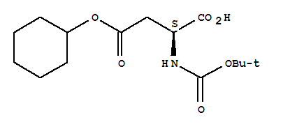Boc-L-天冬氨酸 4-环己酯
