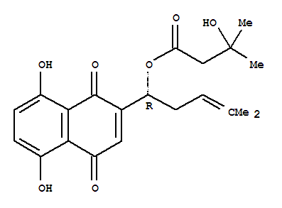 β-hydroxylsovalerylshikonin