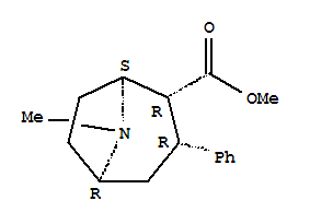 2-beta-甲氧羰基-3-beta-苯基莨菪烷