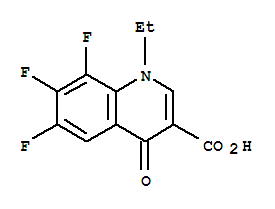1-乙基-6,7,8-三氟-1,4-二氢-4-氧代喹啉-3-羧酸