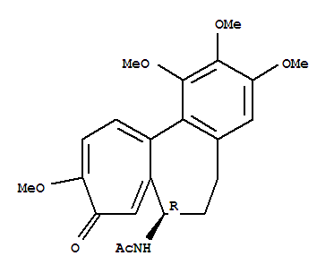 N-[(7R)-1,2,3,10-四甲氧基-9-氧代-6,7-二氢-5H-苯并[d]庚搭烯-7-基]乙酰胺