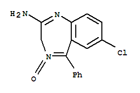 7-氯-5-苯基-3H-1,4-苯并二氮杂卓-2-胺 4-氧化物