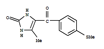 4-甲基-5-(4-(甲硫基)苯甲酰基)-1H-咪唑-2(3H)-酮