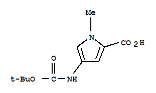 4-(tert-butoxycarbonylamino)-1-methyl-1H-pyrrole-2-carboxylic acid