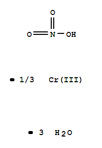 九水硝酸铬(III)