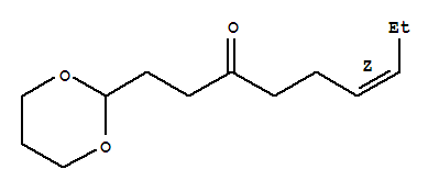 (E)-1-(1,3-二恶烷-2-基)壬-6-烯-3-酮