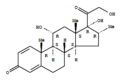 11Α,17Α,21-三羟基-16Α-甲基-孕甾-1,4-二烯-3,20-二酮