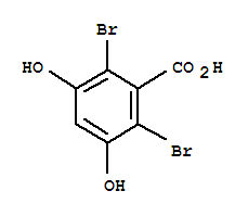 2,6-二溴-3,5-二羟基苯甲酸