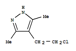4-(2-氯乙基)-3,5-二甲基-1H-吡唑