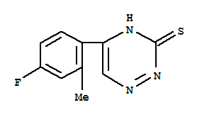 5-(4-氟-2-甲基苯基)-2H-1,2,4-三嗪-3-硫酮