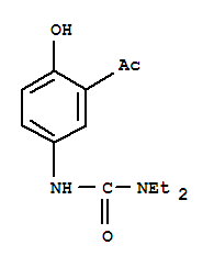 N-(3-乙酰基-4-羟基苯基)-N,N-二乙基脲