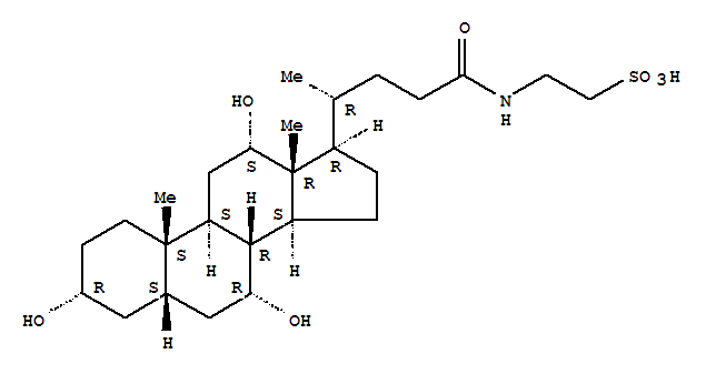 N-(3α,7α,12α)三羟基-5β-胆甾烷-24-酰基牛黄酸