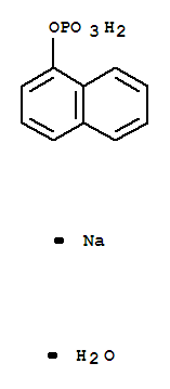 1-萘磷酸单钠盐，一水