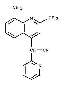 ALPHA-(2-吡啶基)-2,8-双(三氟甲基)-4-喹啉乙腈