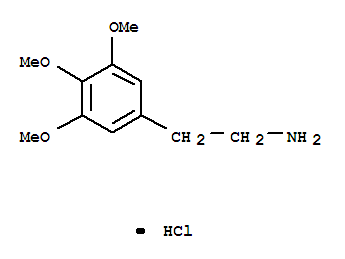 3,4,5-三甲氧苯乙胺盐酸盐