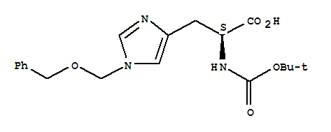 N-Boc-N''-苄氧甲基-L-组氨酸