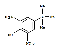 2-氨基-4-叔戊基-6-硝基苯酚