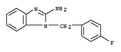 1-(4-氟苯基甲基)-2-氨基苯并咪唑