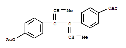 3，4-双(4-乙酰氧基苯)-2，4-己二烯