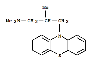 异丁嗪； N,N,2-三甲基-3-吩噻嗪-10-基-1-丙胺