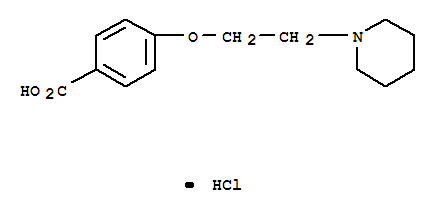 4-[2-(1-哌啶基)乙氧基]苯甲酸盐酸盐