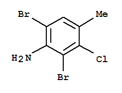 3-氯-2,6-二溴-4-甲基苯胺